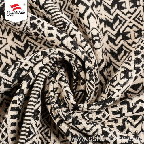 Good Price OEM Accept Print Knit Weft Fabric